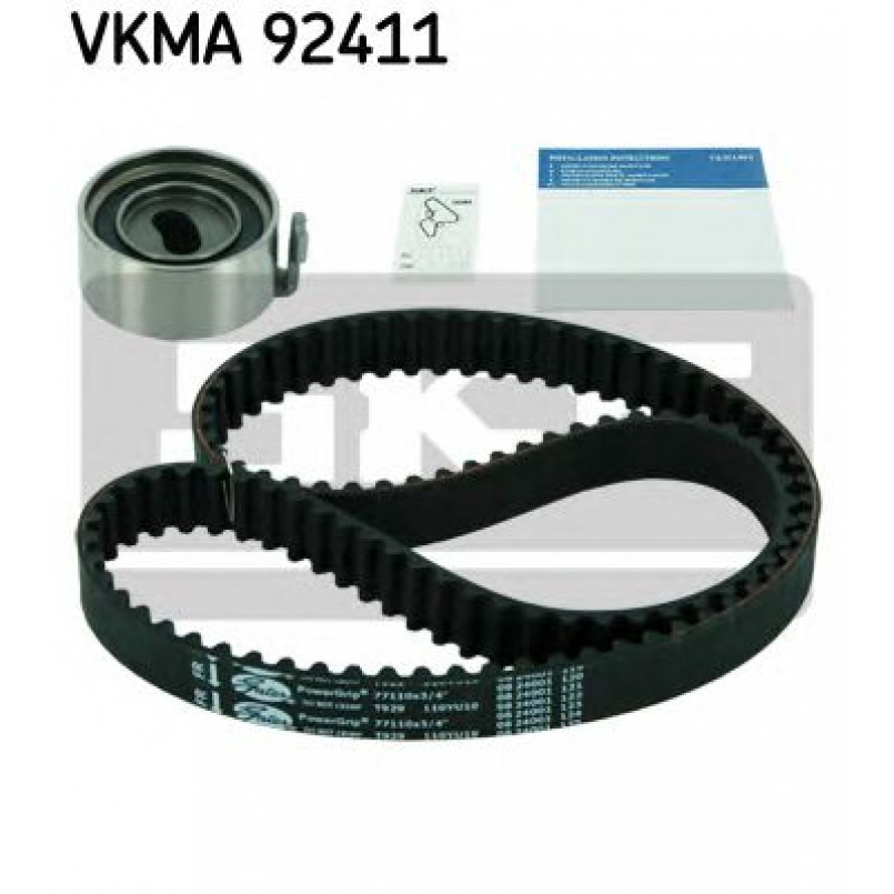 VKMA 92411 SKF Комплект (ремінь+ролики)